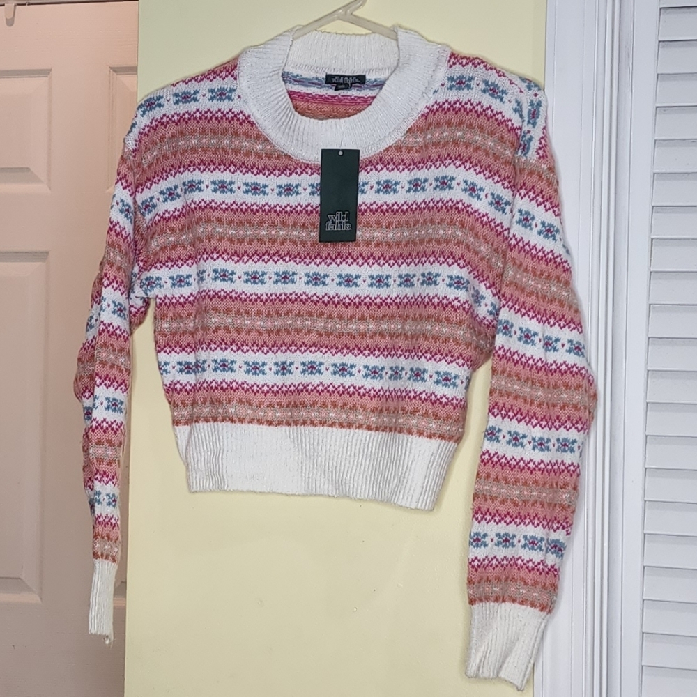 Wild Fable Cropped Sweater XS